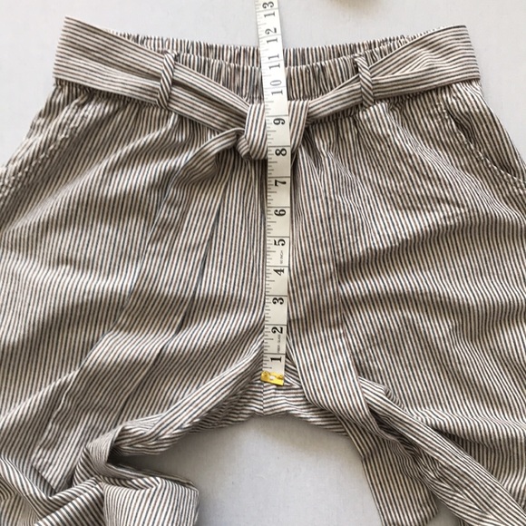 Final Touch Striped Cropped Pants (M) - Picture 7 of 8